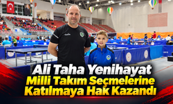 Ali Taha Yenihayat Milli Takım Seçmelerine Katılmaya Hak Kazandı