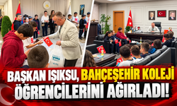 Başkan Işıksu, Bahçeşehir Koleji öğrencilerini ağırladı!