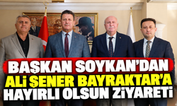 Başkan Soykan'dan Ali Şener Bayraktar'a hayırlı olsun ziyareti