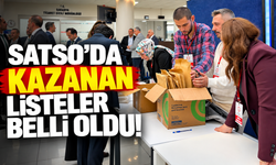 SATSO'da kazanan listeler belli oldu!