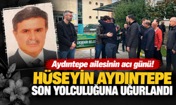 Aydıntepe ailesinin acı günü! Hüseyin Aydıntepe son yolculuğuna uğurlandı