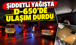 Sakarya'da sel felaketi! D-650 kara yolu ulaşıma kapandı, çok sayıda araç mahsur kaldı