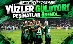 Sakaryaspor'da yüzler gülüyor! Peşinatlar ödendi...