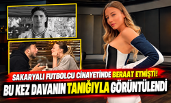 Sakaryalı futbolcu cinayetinde beraat etmişti! Bu kez davanın tanığıyla görüntülendi