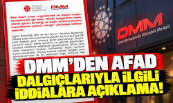 DMM'den AFAD dalgıçlarıyla ilgili iddialara açıklama!
