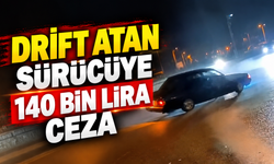 Akyazı’da drift pahalıya patladı: 140 bin lira ceza!