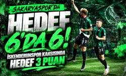 Sakaryaspor'da hedef 6'da 6! İskenderunspor karşısında hedef 3 puan