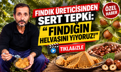 Fındık üreticisinden sert tepki: “Fındığın helvasını yiyoruz!”