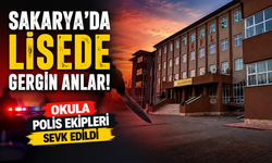 Sakarya’da Lisede Gergin Anlar!