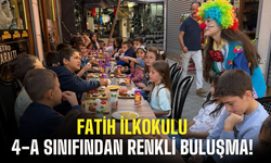 Fatih İlkokulu 4-A sınıfından renkli buluşma!