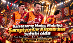 Galatasaray Madeş Mobilya, Şampiyonlar Kupası'nda kupanın sahibi