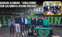 Başkan Alemdar: "Gençlerimiz için çalışmaya devam edeceğiz"