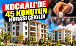 Kocaali’de 45 konutun kurası çekildi