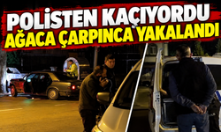 Polisten 5 kilometre kaçtı: Kovalamaca kazayla bitti