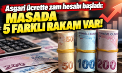Asgari ücrette 5 farklı zam senaryosu! İşte masadaki rakamlar