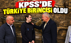 KPSS'de Türkiye birincisi oldu