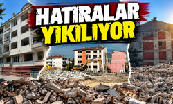 Tığcılarda hatıralar yıkılıyor