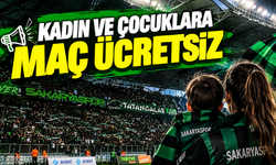 Kadın ve çocuklara bugün maç ücretsiz!