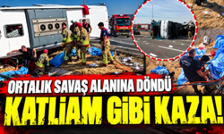 Manisa'da korkunç trafik kazası! 11 ölü, 27 yaralı