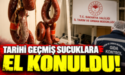 Serdivan'da son kullanma tarihi geçmiş sucuklar ele geçirildi