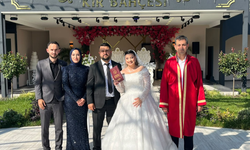 Eda ve Abdulkadir çifti dünyaevine girdi
