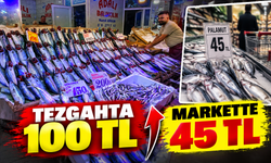 Markette 45 TL tezgahta 100 TL