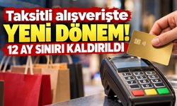 Taksitli alışverişte yeni dönem! 12 ay sınırı kaldırıldı