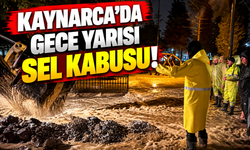 Kaynarca'da gece yarısı sel kabusu!