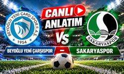 CANLI ANLATIM | Beyoğlu Yeni Çarşıspor - Sakaryaspor