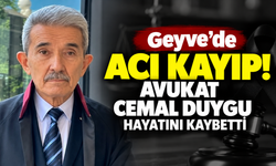 Geyve'de acı kayıp! Avukat Cemal Duygu hayatını kaybetti