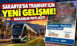 Sakarya'da tramvay için yeni gelişme! Bakanlık paylaşım yaptı
