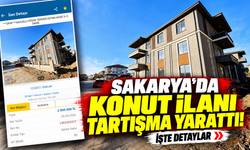 Sakarya'da konut ilanı tartışma yarattı!