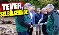 Tever, sel bölgesinde!