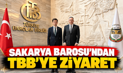 Sakarya Barosu'ndan TBB'ye ziyaret
