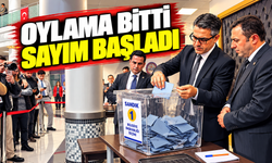 SATSO'da Oy verme işlemi sona erdi, sayım başladı
