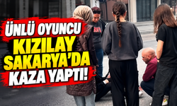 Ünlü oyuncu Kızılay Sakarya'da kaza yaptı!