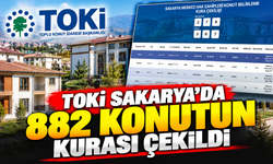 TOKİ Sakarya'da 882 konutun kurası çekildi