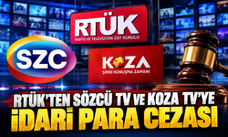RTÜK'ten iki televizyon kanalına ceza!