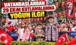 Vatandaşlardan 29 Ekim kutlamalarına yoğun ilgi!