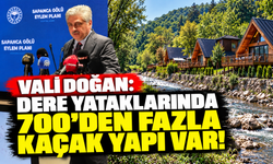 Vali Doğan: 700'den fazla kaçak yapı var!