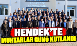 Hendek'te Muhtarlar Günü kutlandı