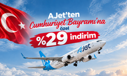 AJet’ten Cumhuriyet Bayramı’na Özel Yüzde 29 İndirim Kampanyası