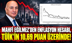 Mahfi Eğilmez'den enflasyon hesabı, TÜİK'in 10,69 puan üzerinde!