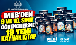 MEB'den 9 ve 10. sınıf öğrencilerine 19 yeni kaynak kitap