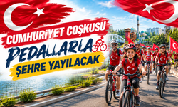 Cumhuriyet coşkusu pedallarla şehre yayılacak
