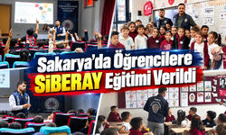 Sakarya’da Öğrencilere SİBERAY Eğitimi Verildi