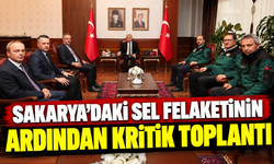 Sakarya'daki sel felaketinin ardından kritik toplantı