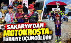 Sakarya’dan Motokrosta Türkiye Üçüncülüğü!