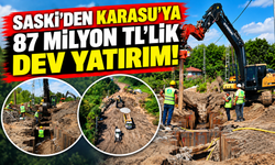 SASKİ’den Karasu’ya 87 milyon TL’lik dev yatırım! 9 kilometrelik altyapı ağı kuruluyor