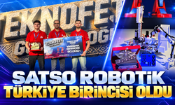 SATSO Robotik Türkiye Birincisi Oldu